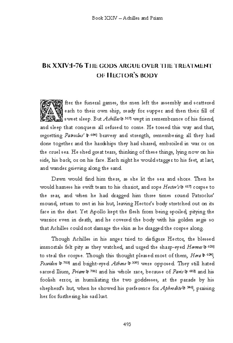 The Iliad - Page 487
